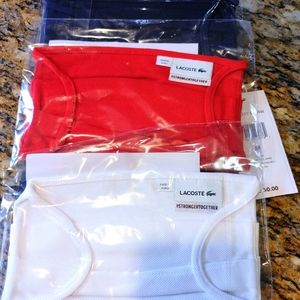 Lacoste Face Mask (Set of 3)
